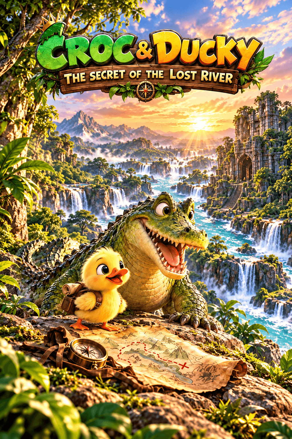 CROC & DUCKY — THE SECRET OF THE LOST RIVER